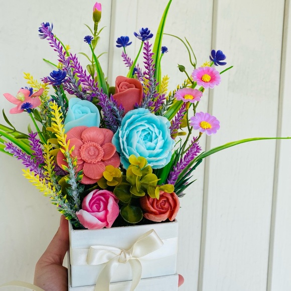 Handmade Soap Flowers - Picture 3 of 6